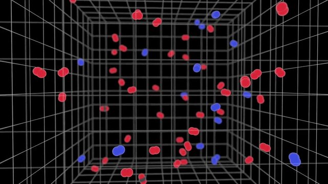 空気の分子運動