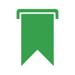 Green Ribbon Icon