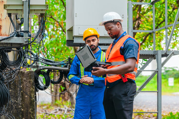 Telecom Network Maintenance Inspection