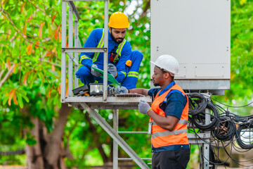 Telecom Network Maintenance Inspection