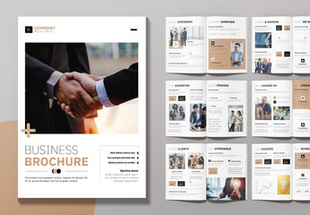 Minimal Business Brochure Layout