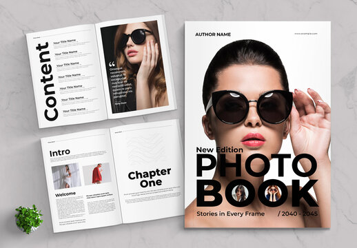 Photo Book Album Layout
