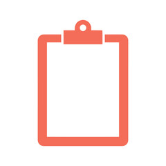 Clipboard Icon Vector Illustration