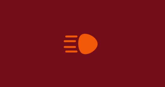 Car symbol odometer cluster indicators high quality 