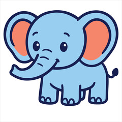 baby elephant cartoon