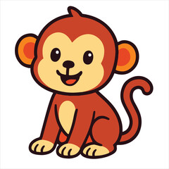 monkey vector design