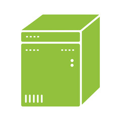Green Server Icon