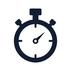 Stopwatch Icon Vector Illustration