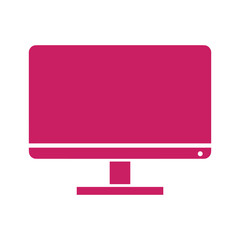 Vector Computer Monitor Icon