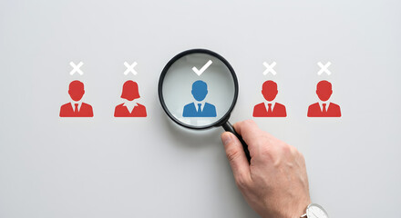 HR selection process, choosing the right candidate