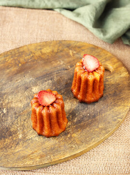 traditional French cannelli pastries for dessert