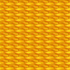 Gold bar background seamless pattern