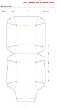 burger square box dieline template box dieline die lines packaging custom dieline  box cardboard box dieline pizza box dieline printable product packaging layout,