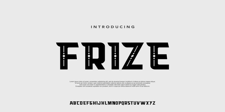 Frize Font ,Vintage display serif font inspired by classic Indian and native style. Ideal for logos, posters, and branding