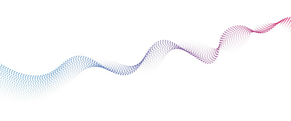 	
Flowing Dot Wave halftone gradient pattern on transparent background	
