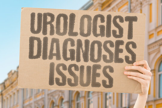 "Urologist Diagnoses Issues" Specialist identifies urinary problems accurately. SPECIALIST. IDENTIFIES. URINARY. PROBLEMS. UROLOGIST.