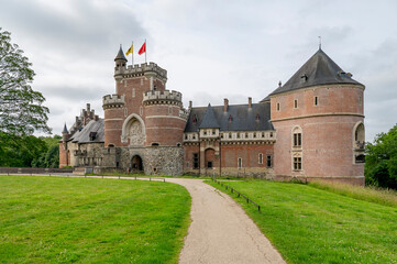 Ch&acirc;teau de Gaasbeek en Belgique