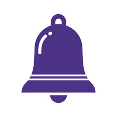 Purple Bell Icon