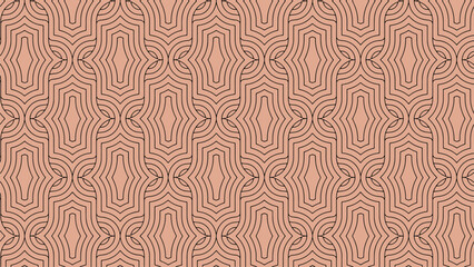 Linear Flat Abstract Lines Pattern