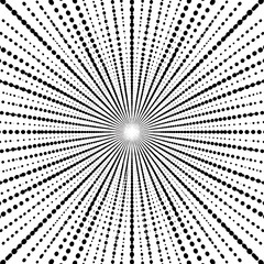 Hypnotic Radial Dot Pattern - A Mesmerizing Visual Experience.