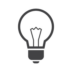 Obraz premium Light Bulb Vector Icon