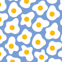 seamless pattern with eggs