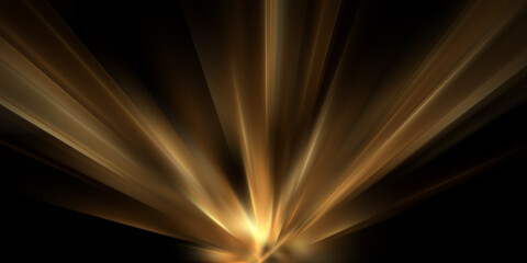 Obraz premium Golden sunlight overlays abstract backdrop