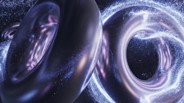 Abstract space torus shapes