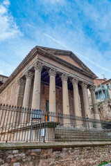 Naklejka premium Vic or Vich is a Spanish municipality, capital of the comarca of Osona, located in the province of Barcelona, ​​in the autonomous community of Catalonia