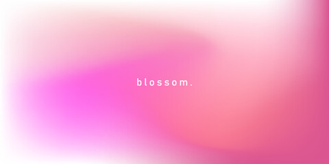 Soft pink gradient background, spring blooming gradient background. Design for banner, poster, presentation, flayer, brochure.