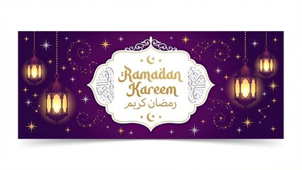 Celebrate ramadan kareem with elegance