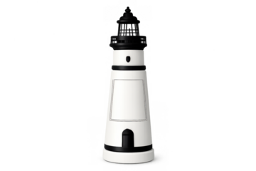 Lighthouse illuminating the way, providing guidance, safety, and direction for ships navigating at sea