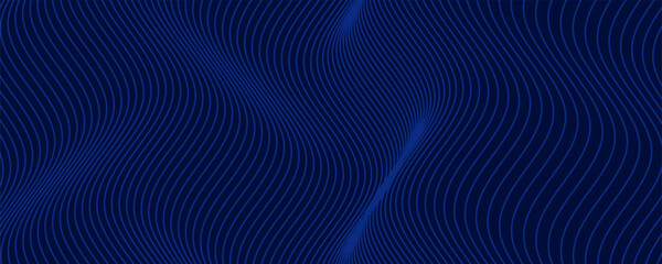 Premium background design with diagonal dark blue lines pattern. Vector horizontal template for digital luxury business banner