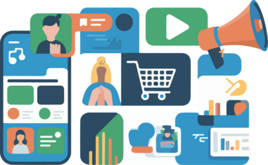 Modern Digital Marketing Strategy for Business Promotion and Ecommerce