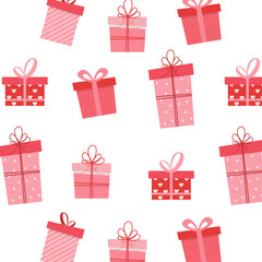 romantic giift boxes pattern