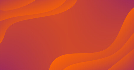 Red Orange Pink Fluid Mesh on Gradient background for Copy Space Design