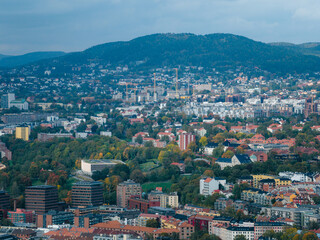 Fototapeta premium Norwegian city and capitol Oslo