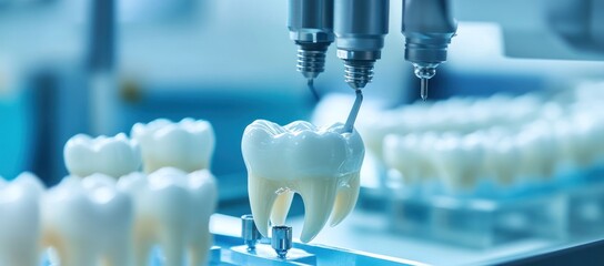 Precision dental restoration fabrication using advanced robotic technology