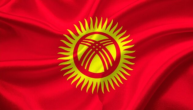 flag of Kyrgyzstan