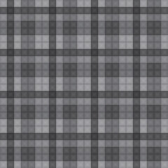 black and white square mosaic seamless pattern vector illustration