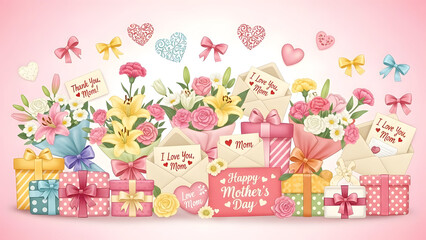 A beautiful collection of floral arrangements gifts and heartfelt messages for mothers day celebration