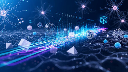 Abstract Technology Background, digital background, abstract technology