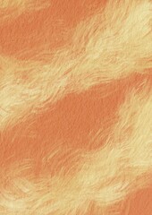 Fototapeta premium yellow and orange grass meadow landscape in the wind background illustration for decoration on nature, agriculture and rural.