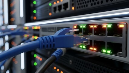 Network server connection.