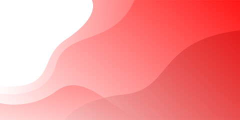 Red wave overlap modern background for corporate concept, template, poster, brochure, website, flyer design. Vector illustration	