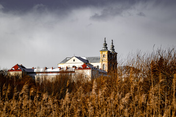 The town of Krasnystaw in Poland, a historic church