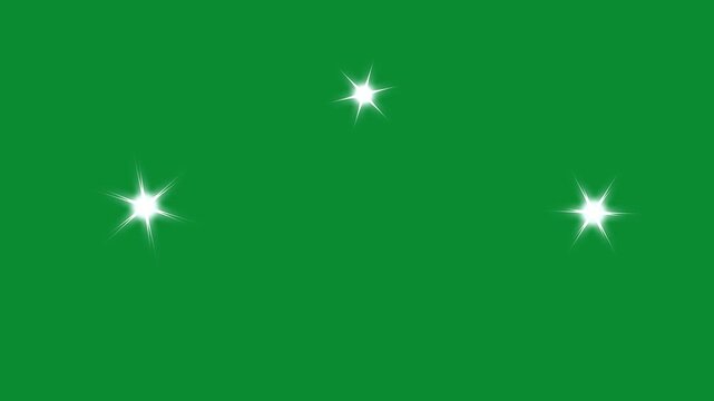 Luxury sparkles trail animation with magic dust pixie dust path, glowing fairy stars twinkle effect, shimmering particle line burst, Christmas sparkle stars isolated on green screen, 4K video