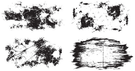 Grunge texture backgrounds with black and white abstract effects