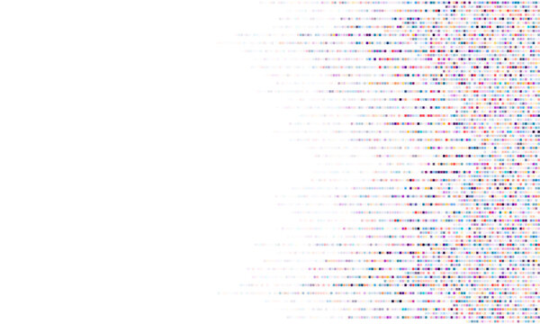 Dna test infographic. Genome sequence map.