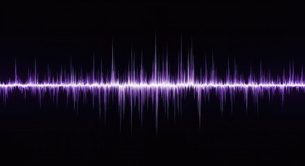 Abstract visualization of dynamic audio frequency or sound spectrum. Flowing lines representing energy movement and analysis ,sound ,modern ,audio